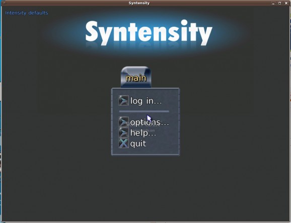 Syntensity screenshot