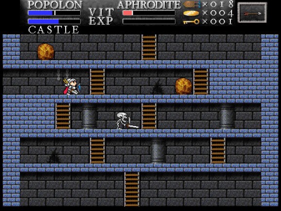 The Maze of Galious remake screenshot