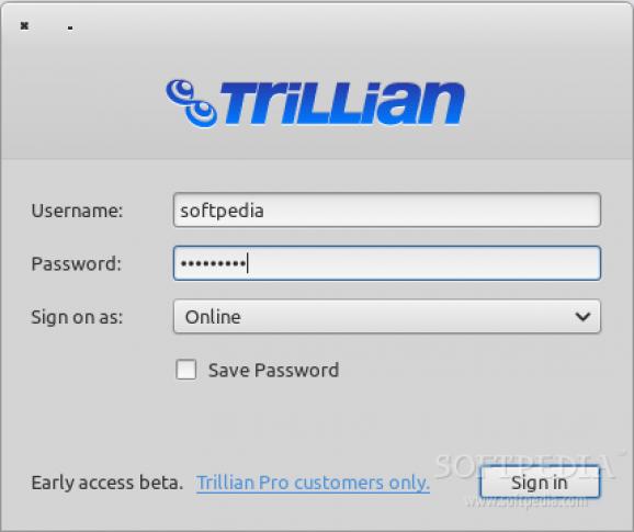 Trillian screenshot
