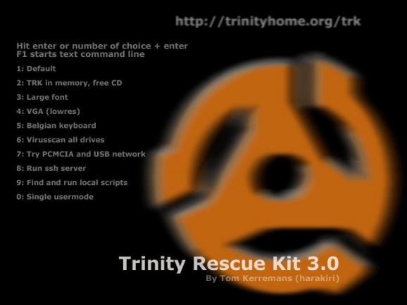 Trinity Rescue Kit screenshot