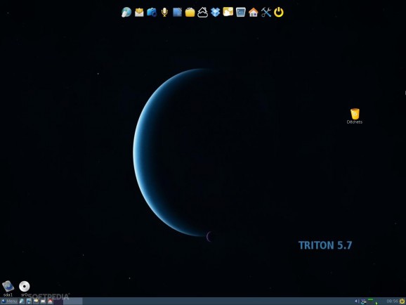 Triton Linux screenshot