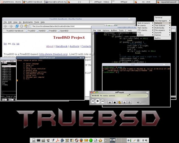 TrueBSD screenshot