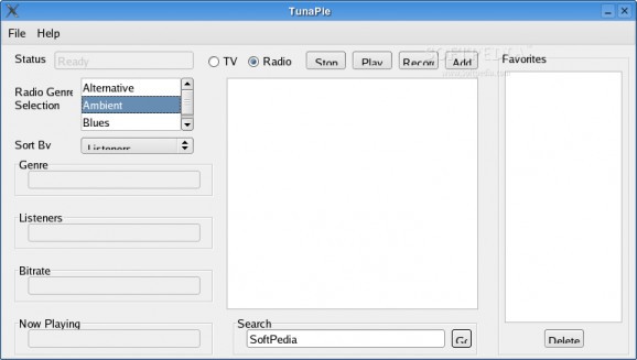 TunaPie screenshot