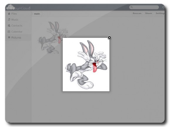 TurnKey ownCloud Live CD screenshot