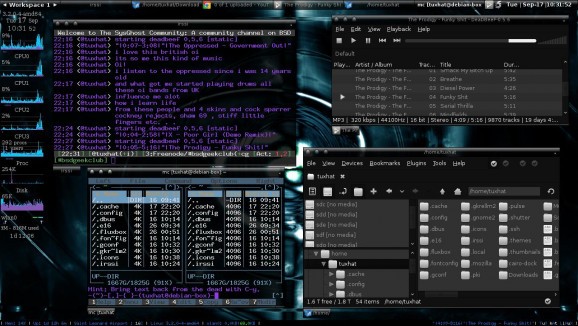 Tux Hat Linux screenshot
