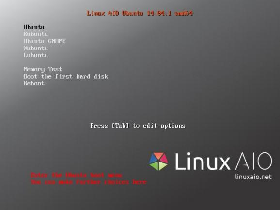Linux AIO Ubuntu screenshot