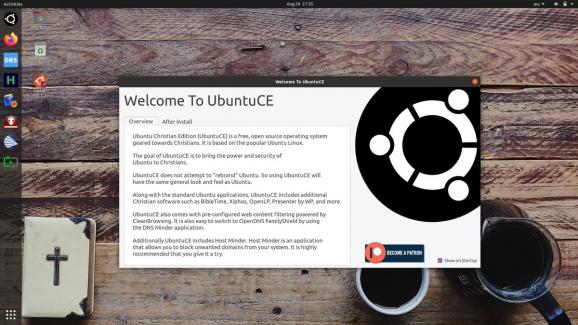 Ubuntu Christian Edition screenshot