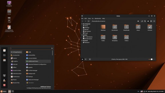 Ubuntu Cinnamon screenshot