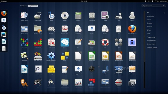 Ubuntu GNOME Shell Remix screenshot