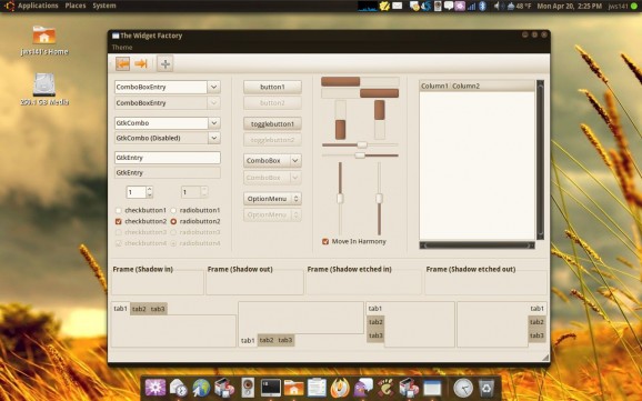 Ubuntu Hanso Theme screenshot