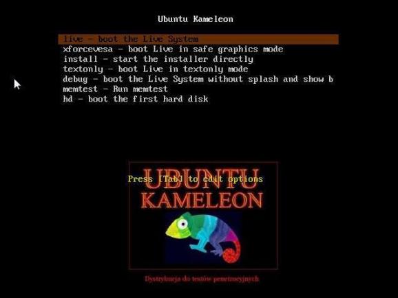 Ubuntu Kameleon screenshot