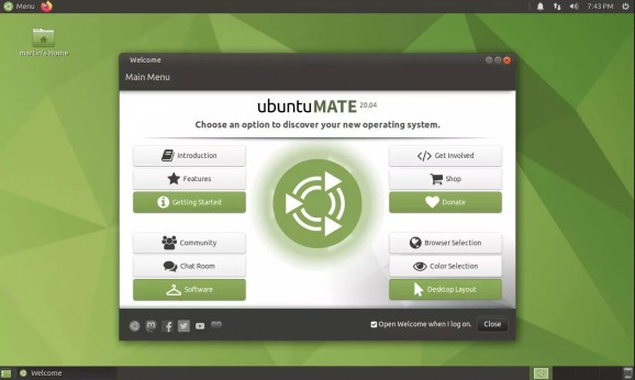 Ubuntu Mate screenshot