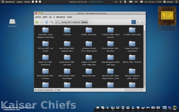 Ubuntu Mono Dark Elementary screenshot