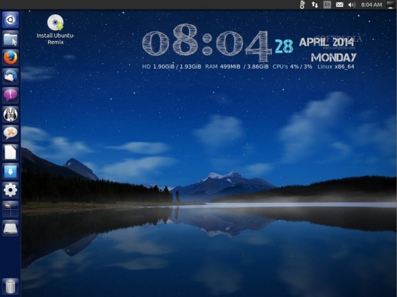 Ubuntu Remix screenshot