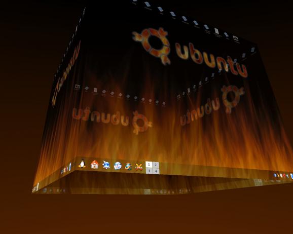 Ubuntu Satanic Edition screenshot
