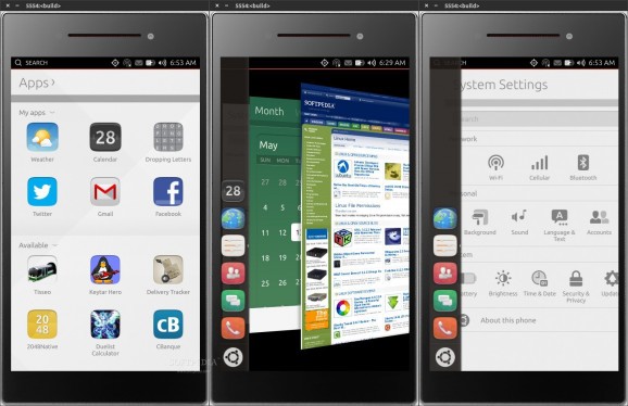 Ubuntu Touch Emulator screenshot