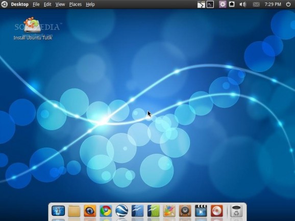 Ubuntu Tutik Remix screenshot