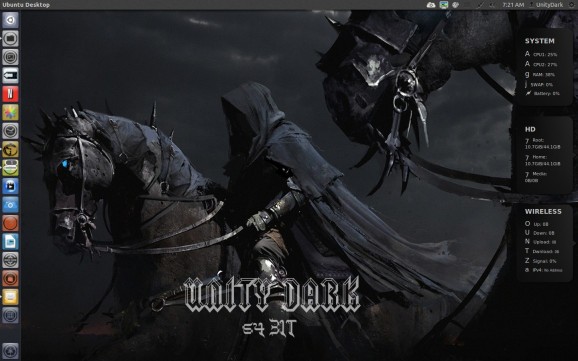 Unity Dark 64 screenshot