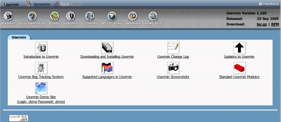 Usermin For Webmail screenshot