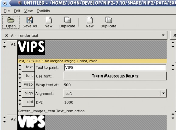VIPS screenshot