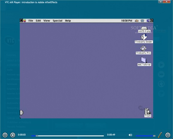 VTC Player screenshot