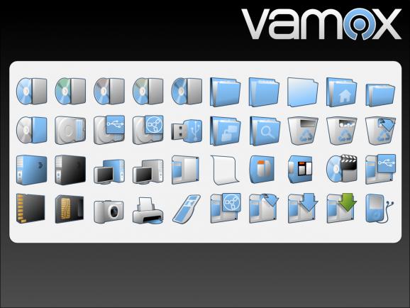 Vamox Icon Theme screenshot
