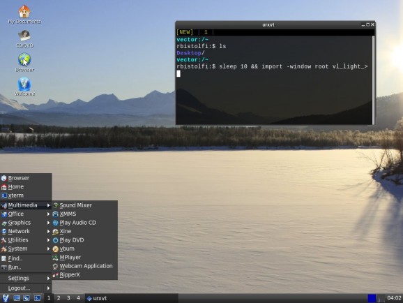 VectorLinux Light screenshot