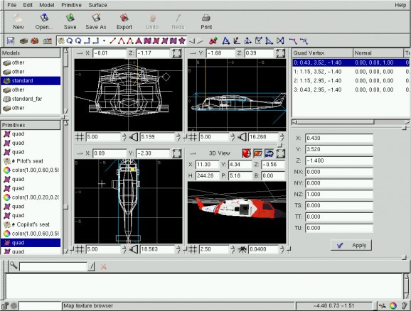 Vertex 3D Model Assembler screenshot