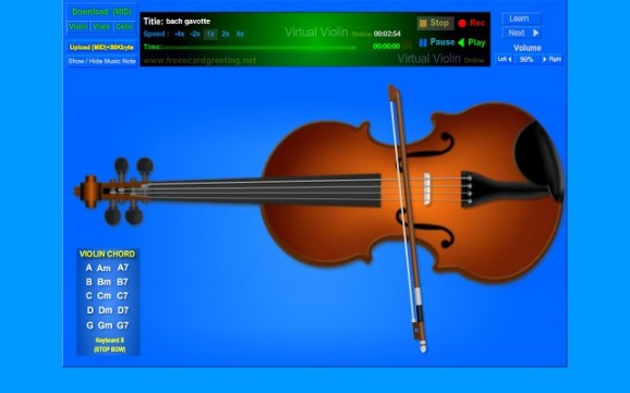 Virtual Violin screenshot