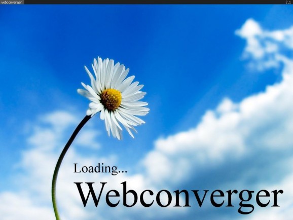Webconverger screenshot
