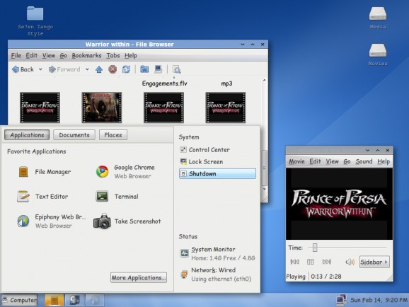 Windows Seven Tango Style screenshot