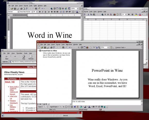 Wine screenshot