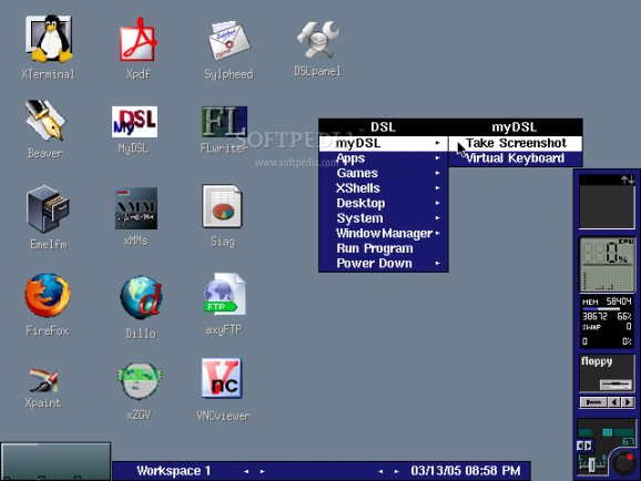 X-DSL screenshot