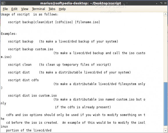 XScript screenshot