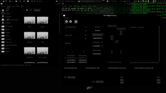 Xfce-black screenshot