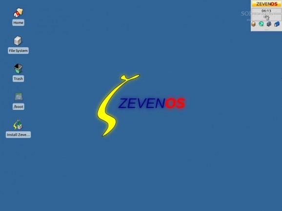 ZevenOS Goodbye Edition screenshot