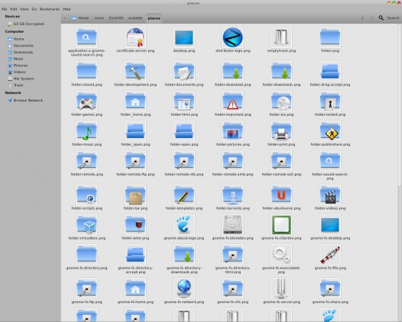 Zorin Os 6 Icons screenshot