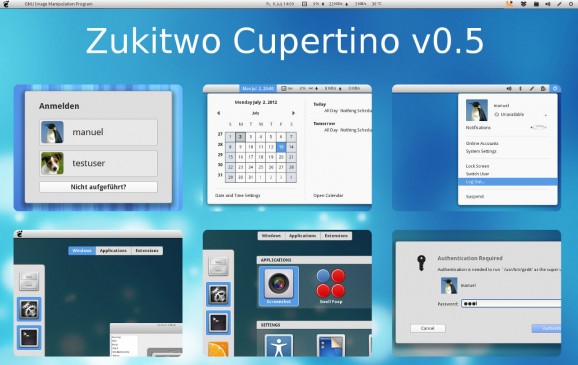 Zukitwo Cupertino screenshot
