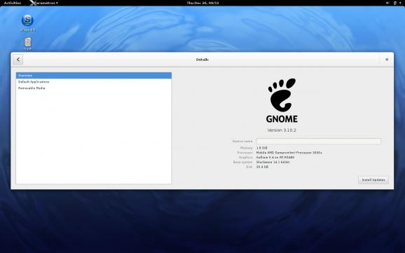 Dropline GNOME screenshot