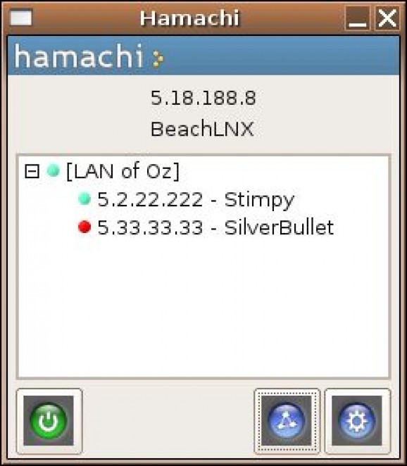 gHamachi screenshot