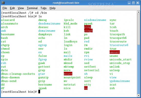 GNOME Terminal screenshot