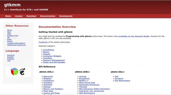 gtkmm-documentation screenshot