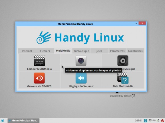 HandyLinux screenshot