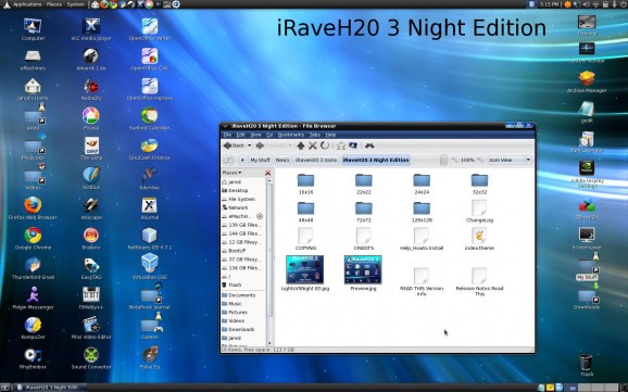 iRaveH20 4 Icon Theme screenshot