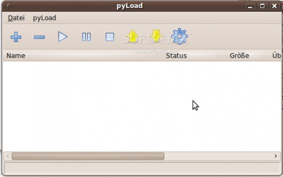 pyLoad screenshot