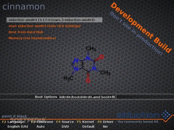 siduction Cinnamon screenshot