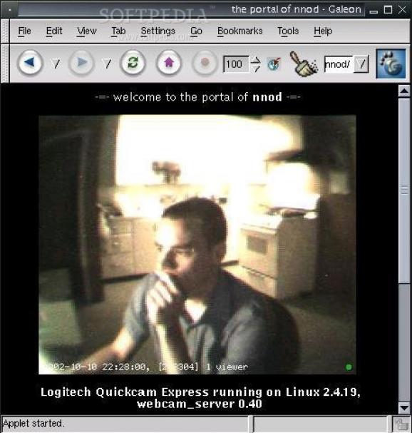 webcam_server screenshot